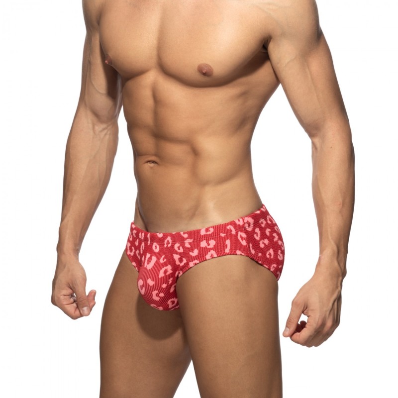 Addicted Fantasy Leopard Swim Brief ADS415 | Addicted România – fast delivery