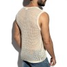 ES Collection Open-Grid V-Neck Sleeveless Top TS380 | Addicted România – fast delivery