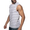 Addicted Wavy Stripes Wide Tank Top AD1529 | Addicted România – fast delivery