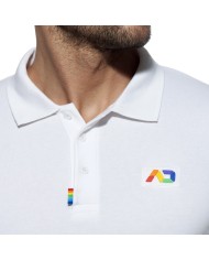 Addicted Tricou polo curcubeu AD960