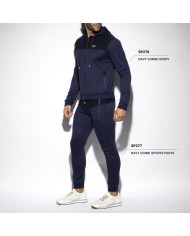 Hanorac cu Glugă Bleumarin ES Collection SP276