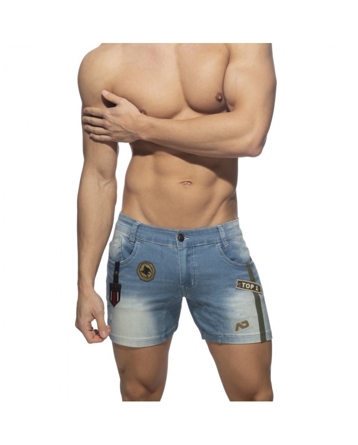 Pantaloni Scurți Denim Addicted AD1097 Pantaloni Scurți Denim Addicted AD1097