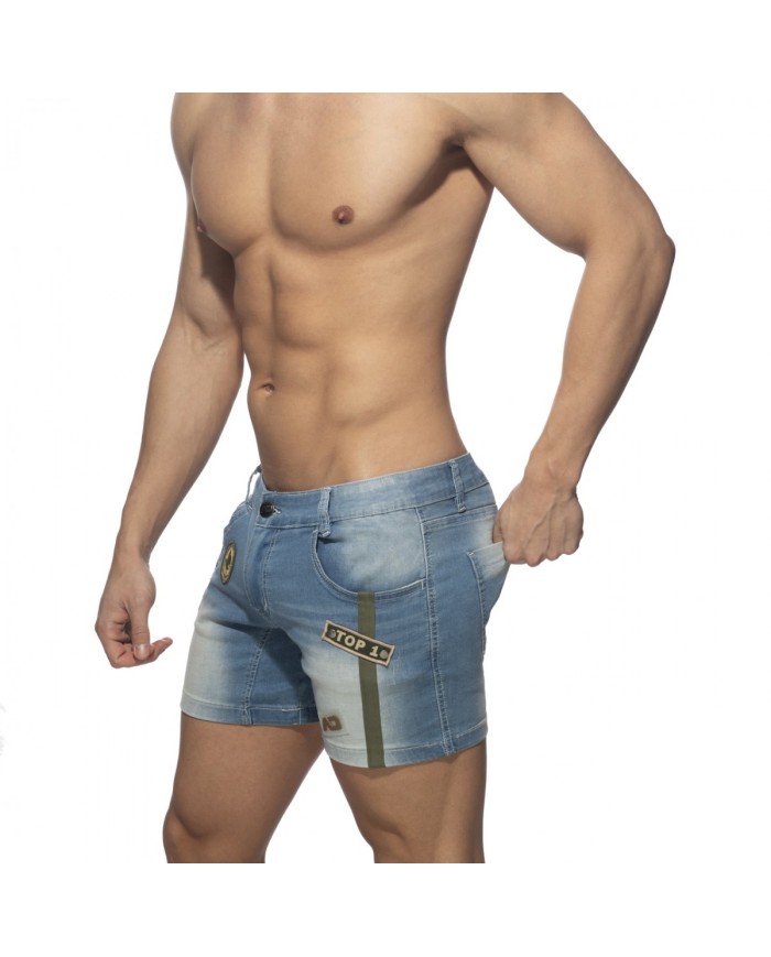 Pantaloni Scurți Denim Addicted AD1097 Pantaloni Scurți Denim Addicted AD1097