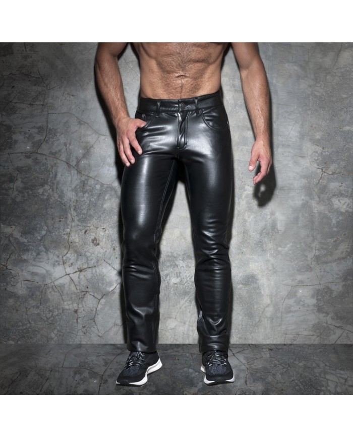 Pantaloni de Piele Fetiș Addicted ADF101