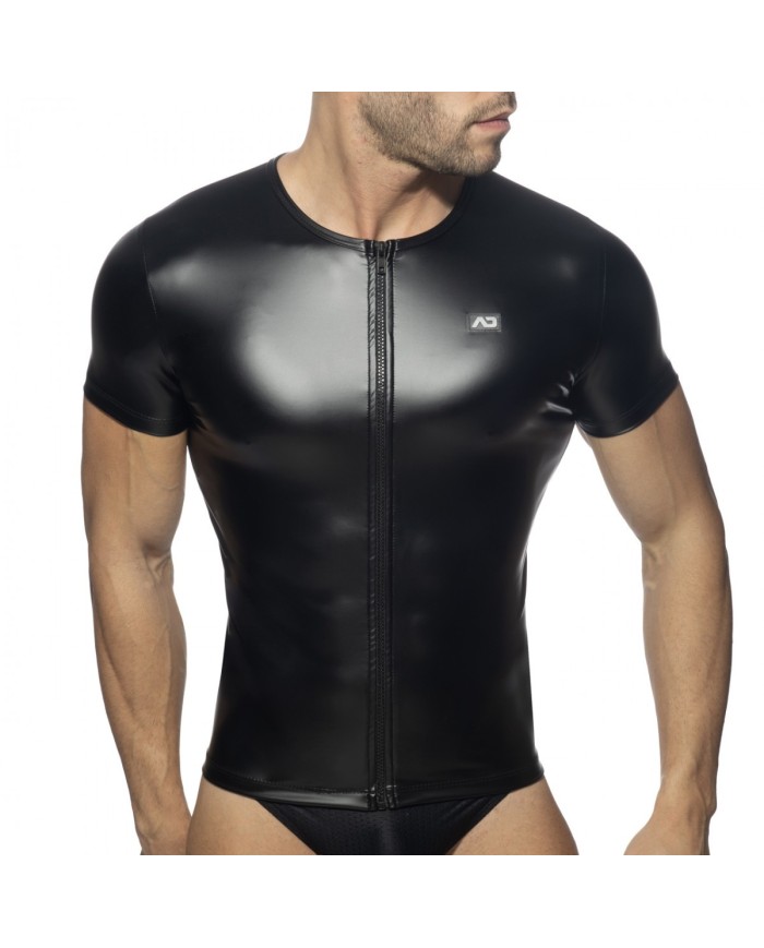 Cămașă Fetish cu Fermoar Addicted AD1035