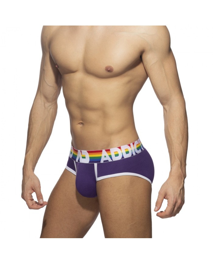 Slip Curcubeu 6 Perechi Addicted AD1142P