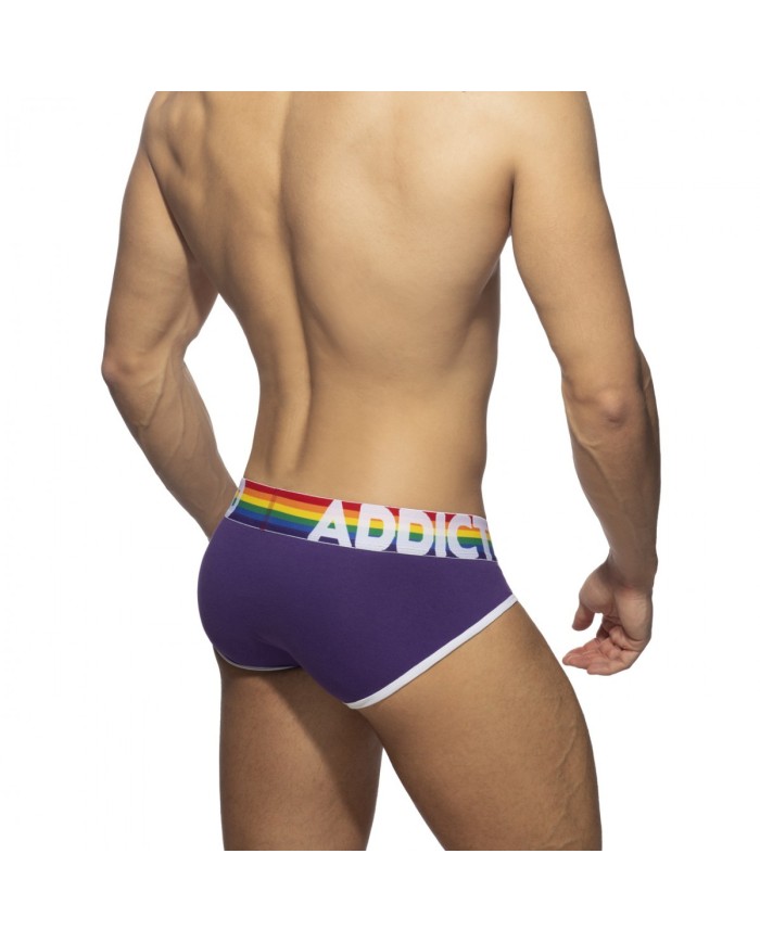 Slip Curcubeu 6 Perechi Addicted AD1142P