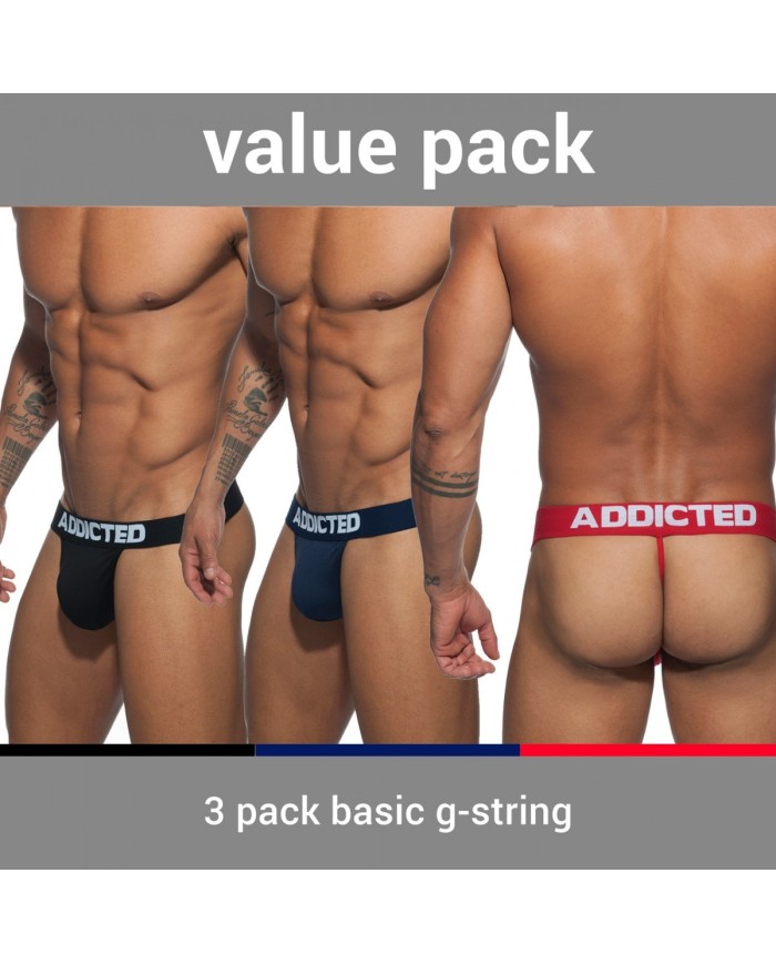 Tanga Basic 3 Perechi Addicted AD746P