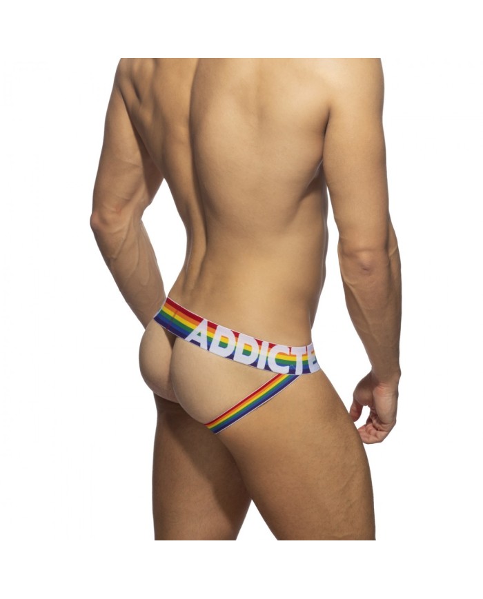 Jockstrap Curcubeu 6 Perechi Addicted AD1144