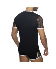 Tricou din Plasă cu Dungi Addicted ADF166